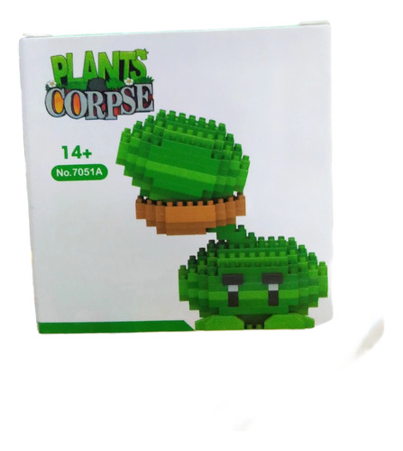 Plantas Vs Zombies Sandia Bloques Para Armar 380 Piezas 380 7051