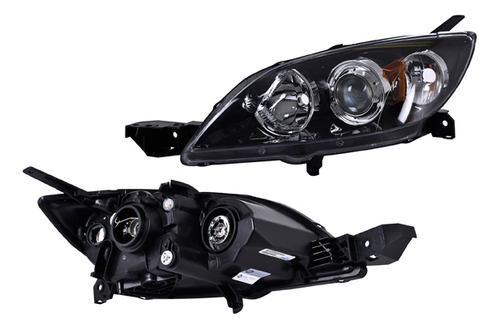 Faro Mazda 3 2004-2009 5ptas P/foco Halogeno S/foco Depo Izq