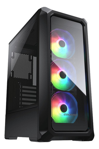 Case Cougar Archon 2 Rgb Negro Vidrio Templado