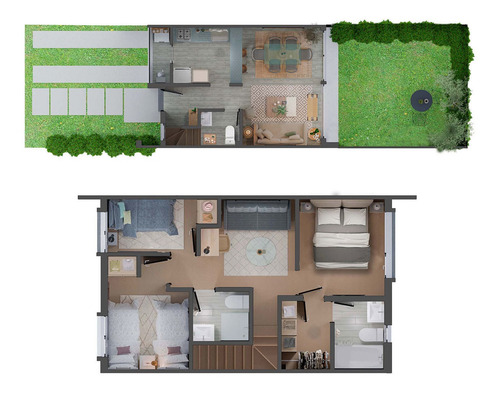 Imagen 14 de 33 de Botrolhue Townhouse Temuco