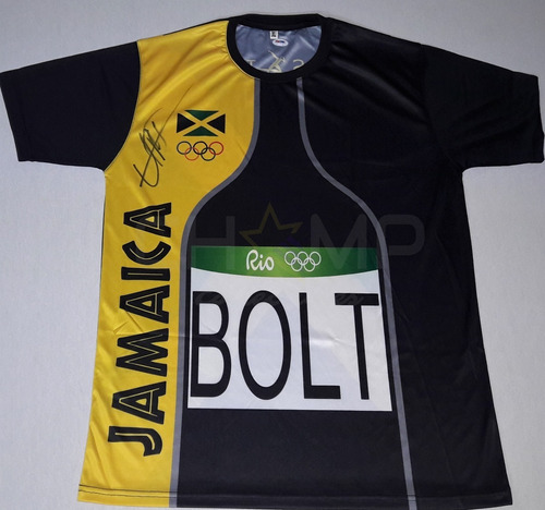 Jersey Autografiado Usain Bolt Juegos Olímpicos Rio 2016 Oro