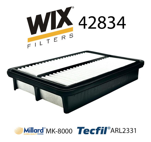 Filtro De Aire Wix Wa11118a (42834) Tucson Kia Sportage