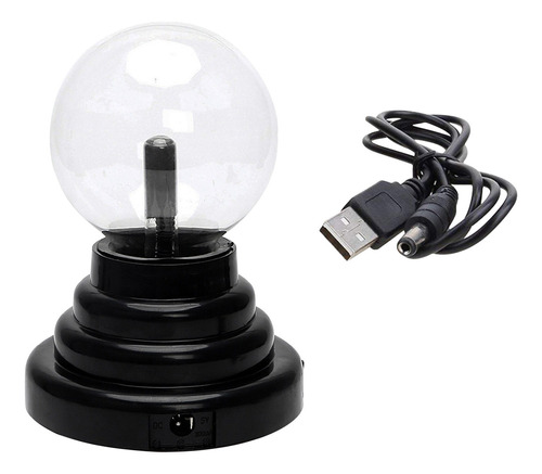 The Shock-wave Lamp Usb Ball The Llight Bolts Follow You