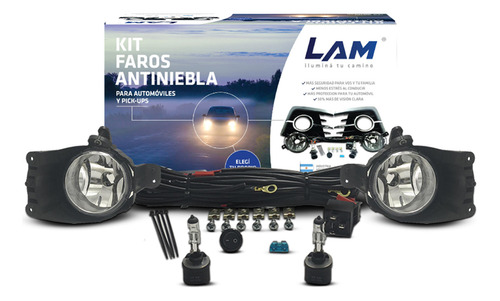 Kit De Faro Auxiliar Chevrolet Onix 13/16 Ambos Lados