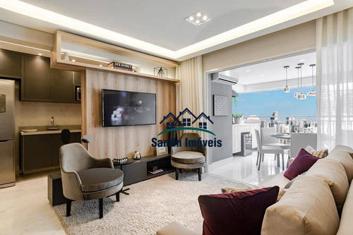 Imagem 5 de 27 de Apartamento Com 2 Dormitórios(01 Suíte) Varanda Grill,lazer Completo,vaga À Venda, 63 M² Por R$ 466.000 - Centro - Santo André/sp - Ap1542