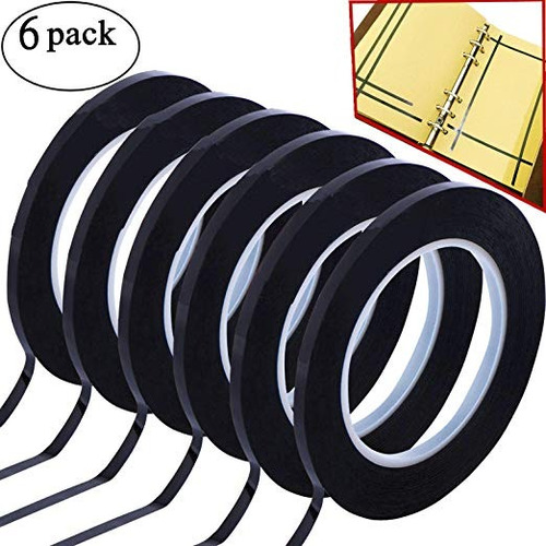 Goprover 6 Pack 3 Mm 1/8 Pulgadas Anchura Relámpago Gráfico 