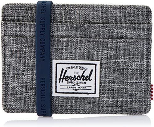 Billetera De Hombre Herschel Frontal Talla Unica Gris