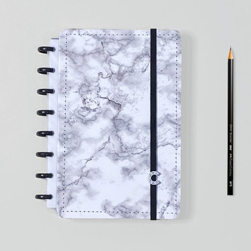  Caderno Inteligente Deluxe A5 80 folhas  4 assuntos unidade x 1 bianco