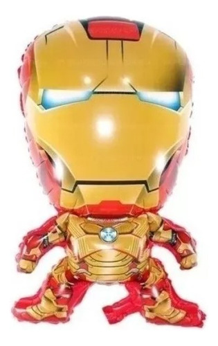 Globos 75x48cm De Iron Man Heroe 