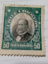 Comprar Estampilla De Chile   -6169-          50 Centavos        (7)