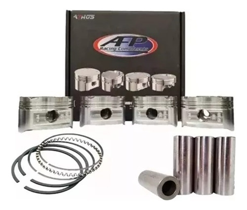 Pistões Forjados Afp C/ Pinos E Anéis Gm 2.2 Turbo 16v 86mm