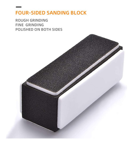 Sunshine® Lima Cuadrada Para Brillo Gris X 3und