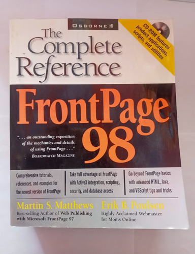 Frontpage 98 The Complete Reference - Matthews Y Poulsen