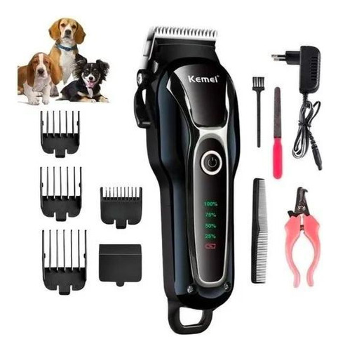 Tosador Profissional Maquininha Pet Profissional Kemei 1991