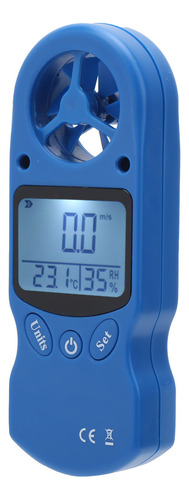 Medidor De Velocidad Del Viento, Mini Anemómetro Digital Por