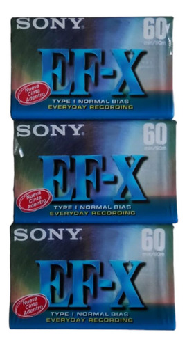 Cassette Original Sony Ef-x 60