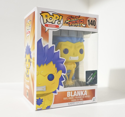 Funko Pop! Games Street Fighter - Blanka 140 Exclusivo