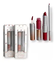 Comprar Kit Labial Semi Matte Delineador Kissing Aria