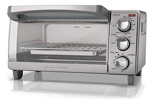 Horno Tostador Blackdecker, 4 Rebanadas, Natural