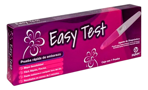 Prueba Embarazo (hcg) Tipo Pluma Easy Test 1 Pza