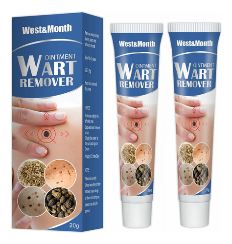 2×crema For Eliminar El Acné A Base Wart Remover