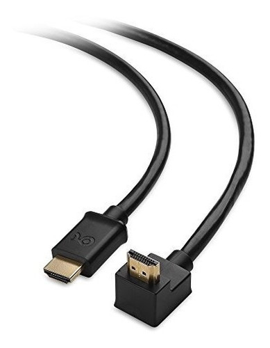 El Cable Importa Cable Hdmi De Alta Velocidad De Angulo Izqu