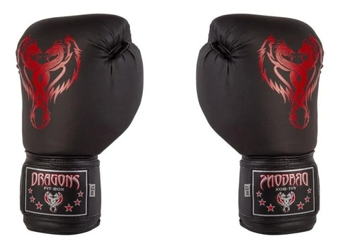 Guantes De Boxeo 12 Oz Muay Thai/ Kick Boxing Linea Classics