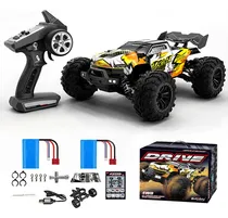 Comprar 1:16 70 Km\u002Fh Carros Control Remoto 4x4 Carro Rc Rodo Terreno Color 16102pro Orange