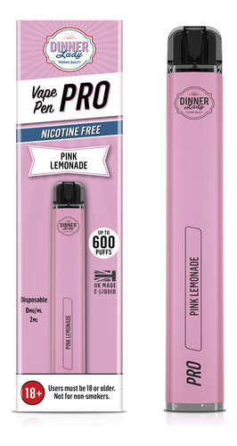 Dinner Lady Vape Penpro 600 Puff Pink Lemonade