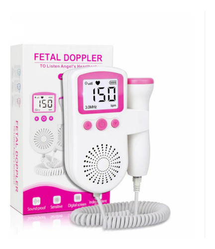Doppler Fetal Para Escuchar Latidos De Bebe Alpha Store