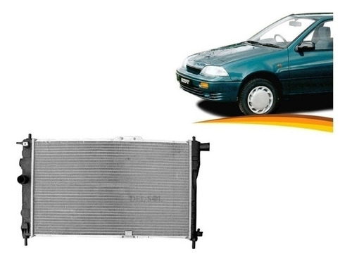 Radiador Suzuki Swift 1.3 G13 1989 1993 Mecanico