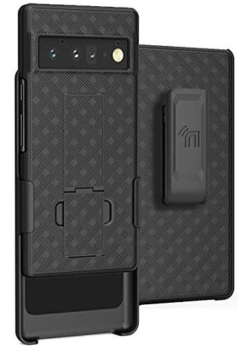 Funda Con Clip Para Google Pixel 6 Pro, Nakedcellphone Slim