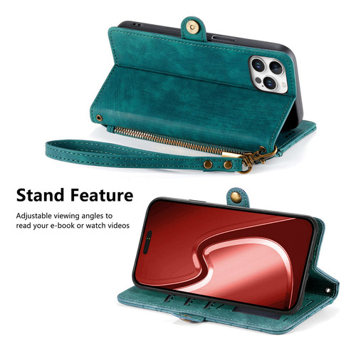 Funda De Piel Tipo Cartera Para Honor X8c X8b X8a