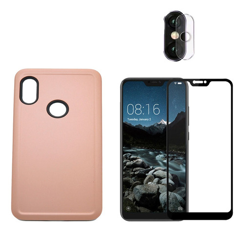 Funda Estuche Para Xiaomi Redmi Note 6 Protector Pant Y Cam