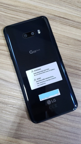 Smartphone LG G8x Thinq 128gb Preto Octa-core - Tela Dupla