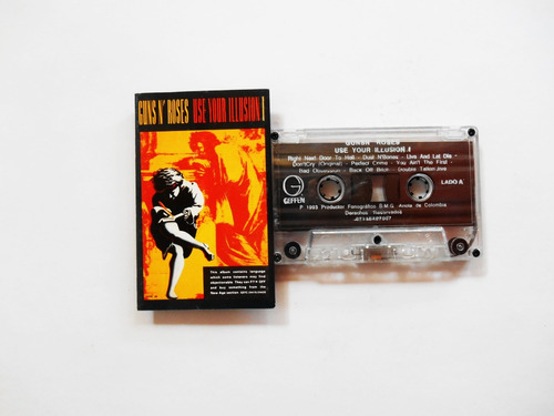 Guns N' Roses Use Your Illusion I Casete Origi Colombia 1992