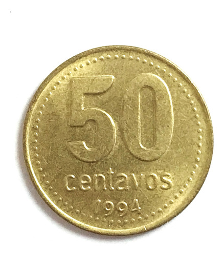 Monedas Argentinas: 50 Centavos 1994 4 Corto 22 E 5.3.2 Ex