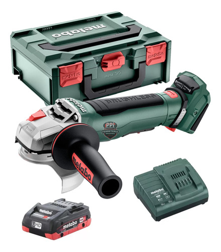 Amoladora Metabo Wpb 18 Ltbl 11-125 Quick Bateria +cargador