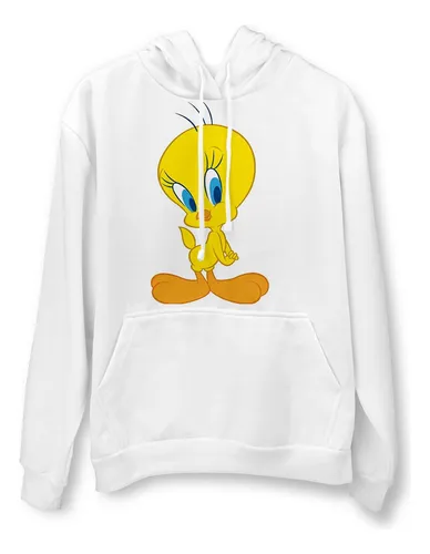 Sudadera Con Gorro Piolin Looney Tunes