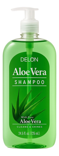 Delon Shampoo Con Aloe Vera Hidratación Y Brillo 725ml