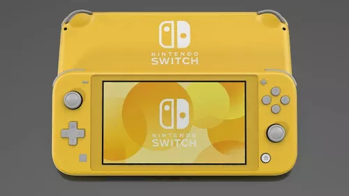 Nintendo Switch Lite 32gb Colorido Azul / Amarelo / Cinza