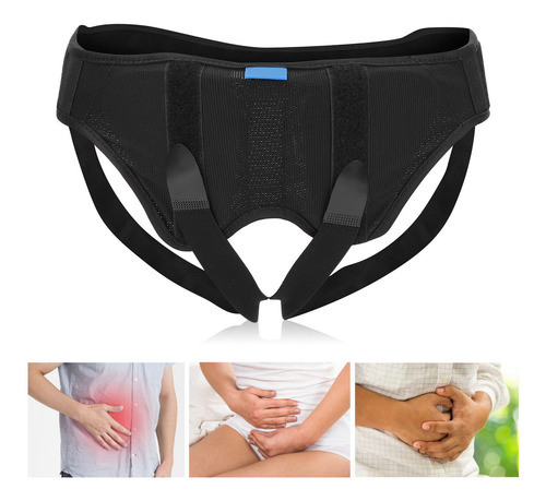 Ober Cinturón Hernia Inguinal Soporte Inguinal Transpirable