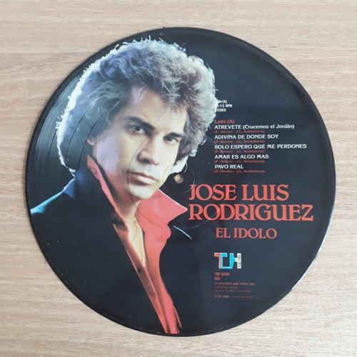 Lp Vinilo Disco Acetato Vinyl Jose Luis Rodriguez El Idolo