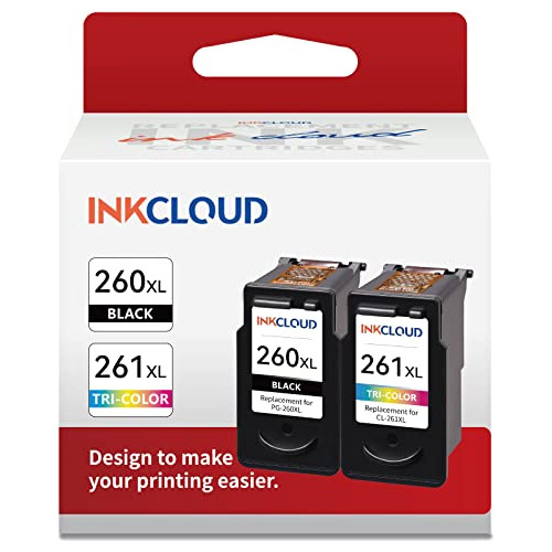 S De Tinta Pg260 Xl Cl261 Xl Compatibles Canon 260xl 26...