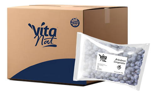 Arándanos Congelados Iqf - Caja Con 16 Bolsas De 500 Gramos