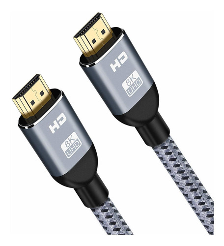 Cable Hdmi 2.1 8k De 10 Pies, 48 Gbps De Alta Velocidad...