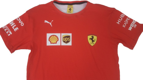 Remera Ferrari 2019 (sin Sponsor) 