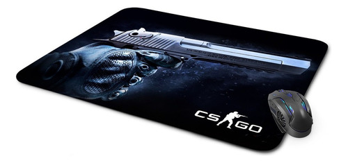 Mousepad Gamer Grande Estampado Cor Preto