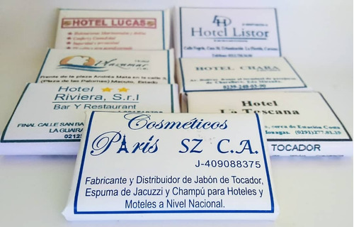 Jabon Para Hotel Con Empaque Personalizado 12 G 