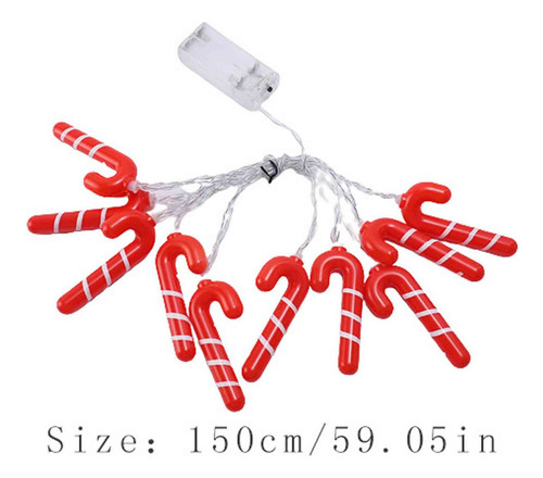 Cadena De Bastones Led Con Luz Nocturna E Night Light, Escen